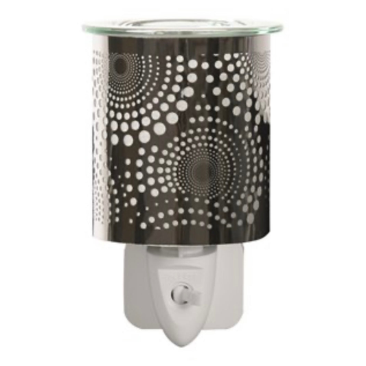 Plug in Burner - Chrome Circles
