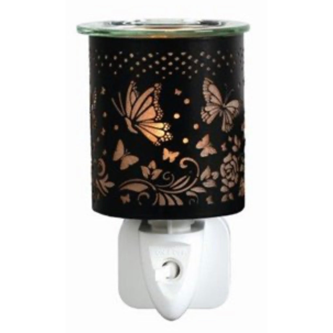 Plug in Burner - Black Butterflies