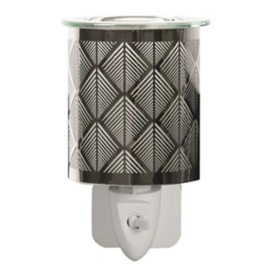 Plug in Burner - Chrome Chevron