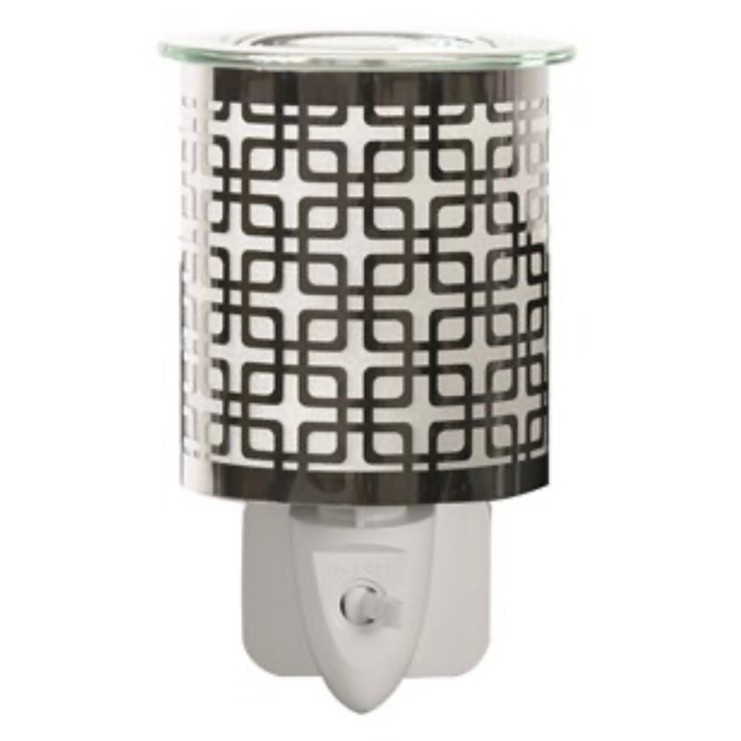 Plug in Burner - Chrome Squares