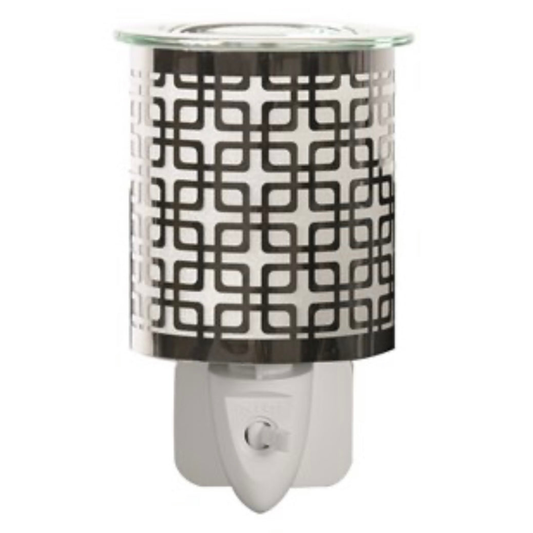 Plug in Burner - Chrome Squares