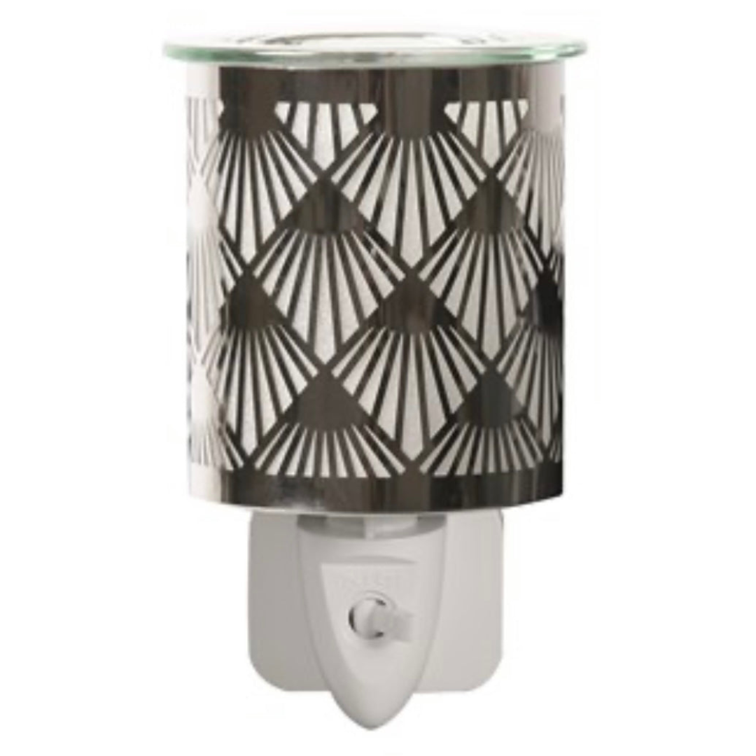 Plug in Burner - Chrome Diamond