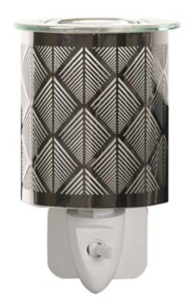 Plug in Burner - Chrome Chevron