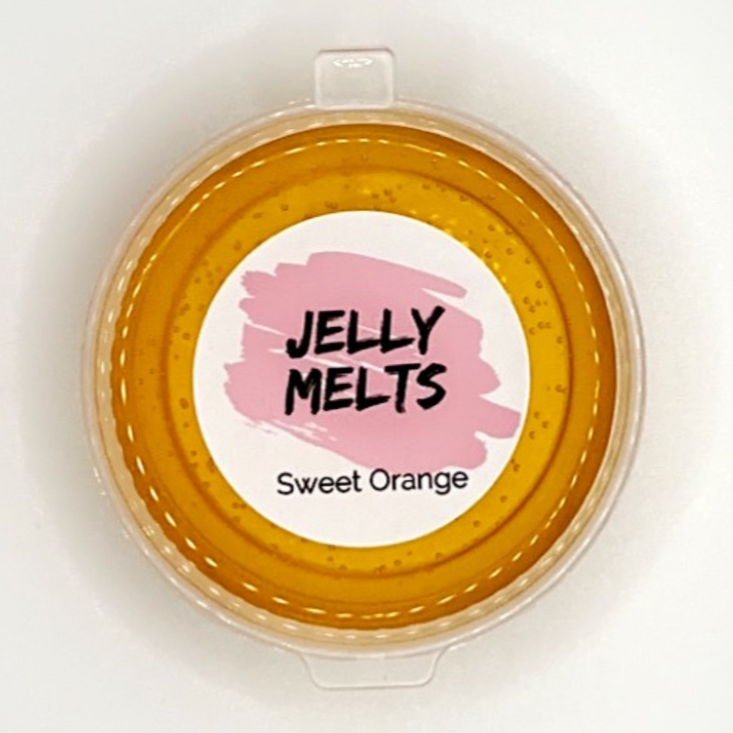 Sweet Orange  Jelly Melts, Gel Wax Melt, Jelly Wax Melt, Gelly Melts